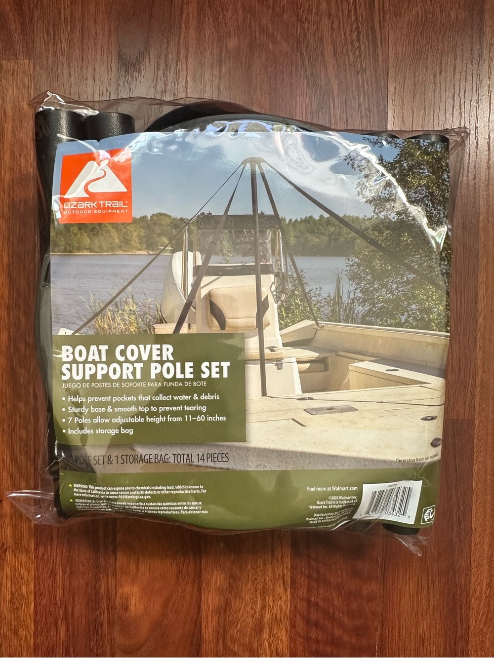 Ozark Trail Boat Cover Support Pole Set